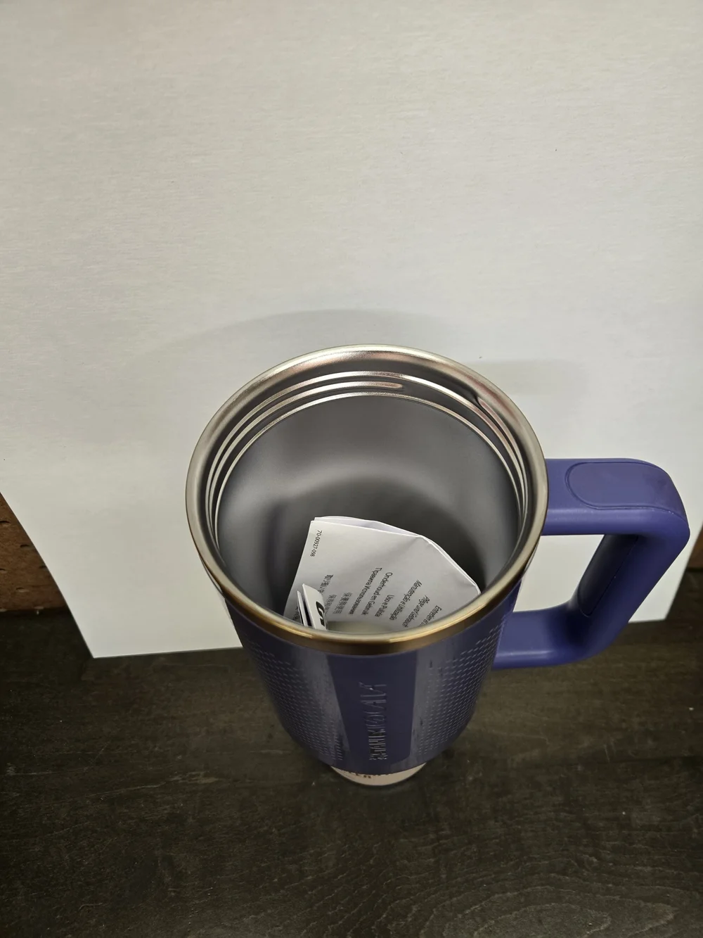 Stanley X Calia Quencher H2.0 Tumbler BluePurple 40oz - Picture 3 of 6